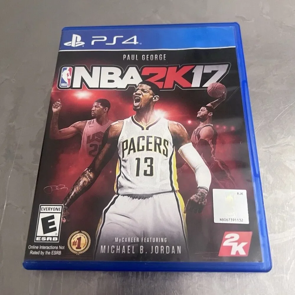 2K NBA 2K17 PS4 Sports Basketball Multiplayer Online Manual NTSC-U/C